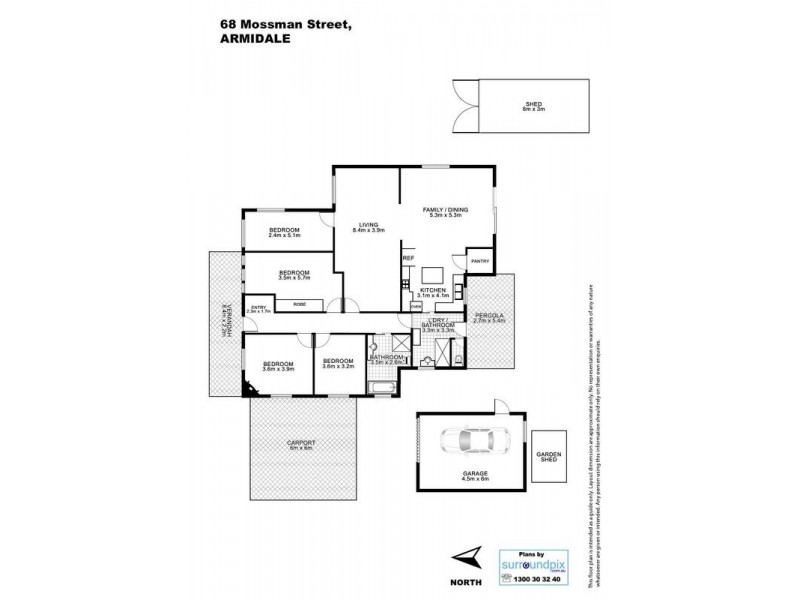 Armidale NSW 2350 Floorplan