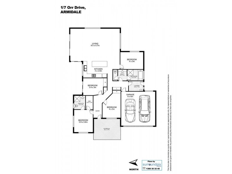 Armidale NSW 2350 Floorplan