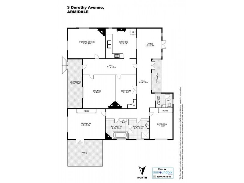 Armidale NSW 2350 Floorplan