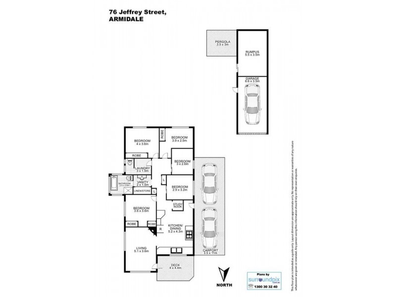 Armidale NSW 2350 Floorplan