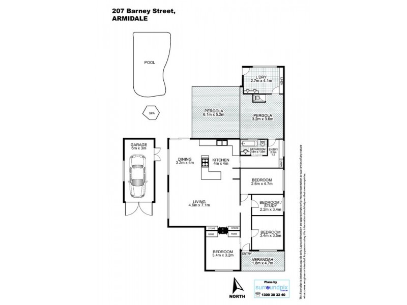 Armidale NSW 2350 Floorplan