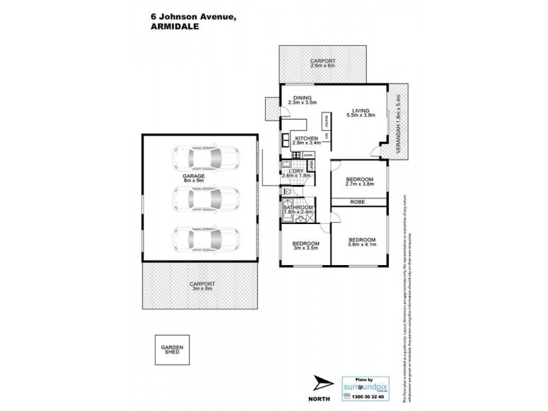 Armidale NSW 2350 Floorplan