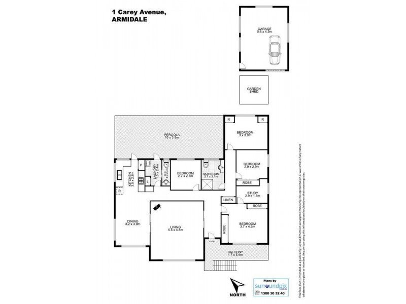 Armidale NSW 2350 Floorplan