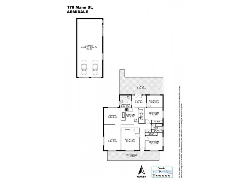 179 Mann  Street, Armidale NSW 2350 Floorplan