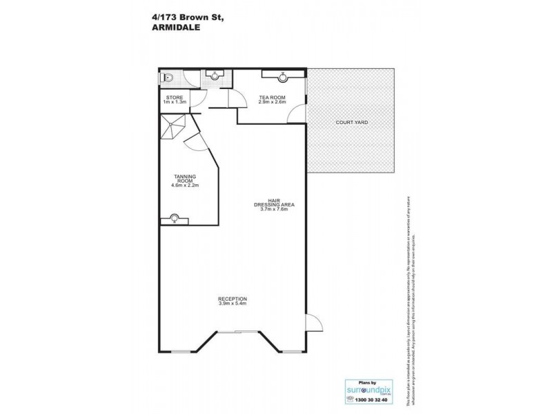 4/173 Brown  Street, Armidale NSW 2350 Floorplan