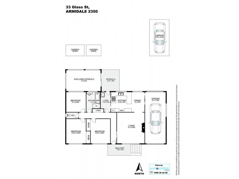 Armidale NSW 2350 Floorplan