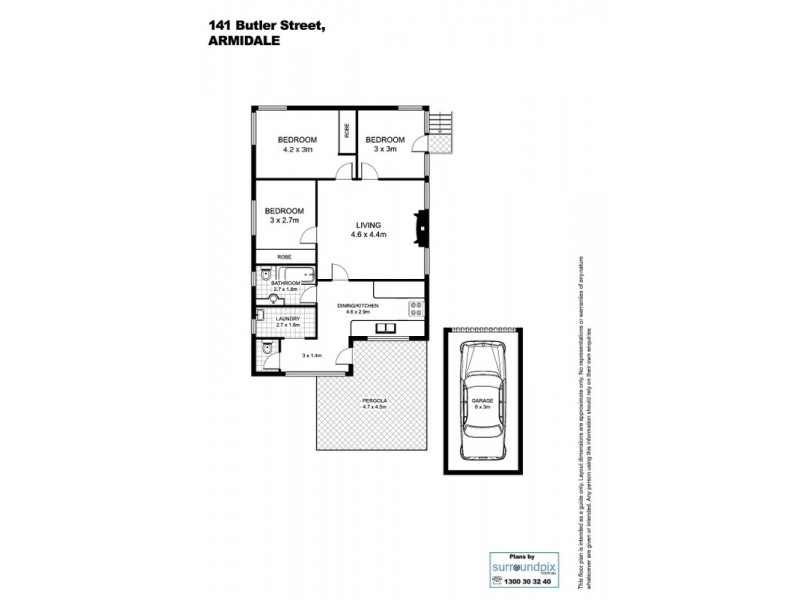 Armidale NSW 2350 Floorplan