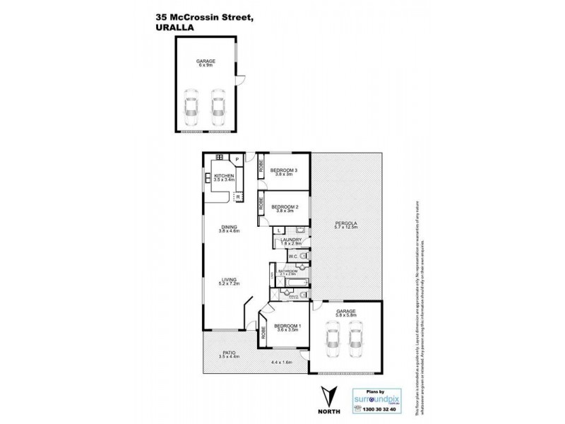 35 McCrossin Street, Uralla NSW 2358 Floorplan