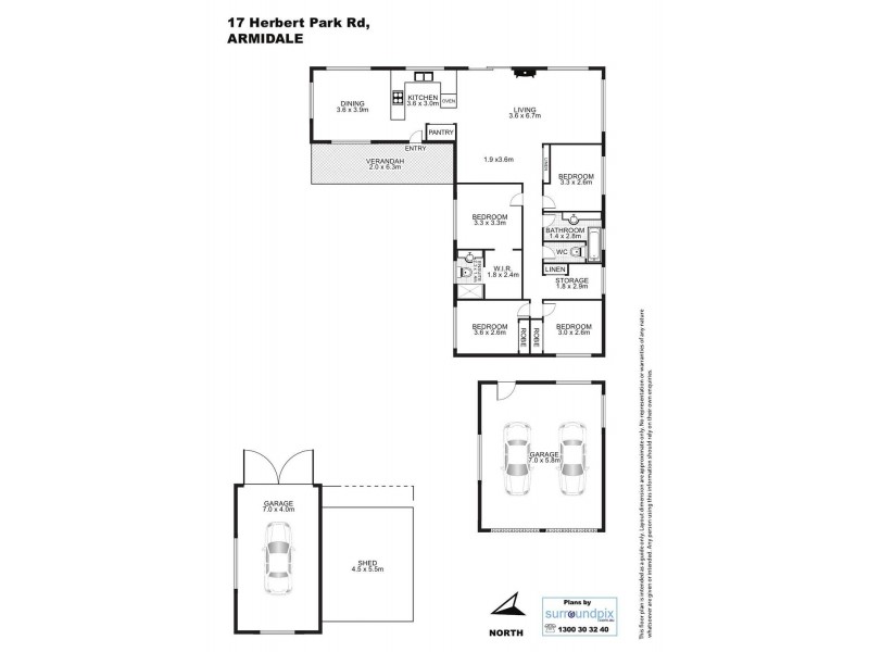 17  Herbert Park Road, Armidale NSW 2350 Floorplan
