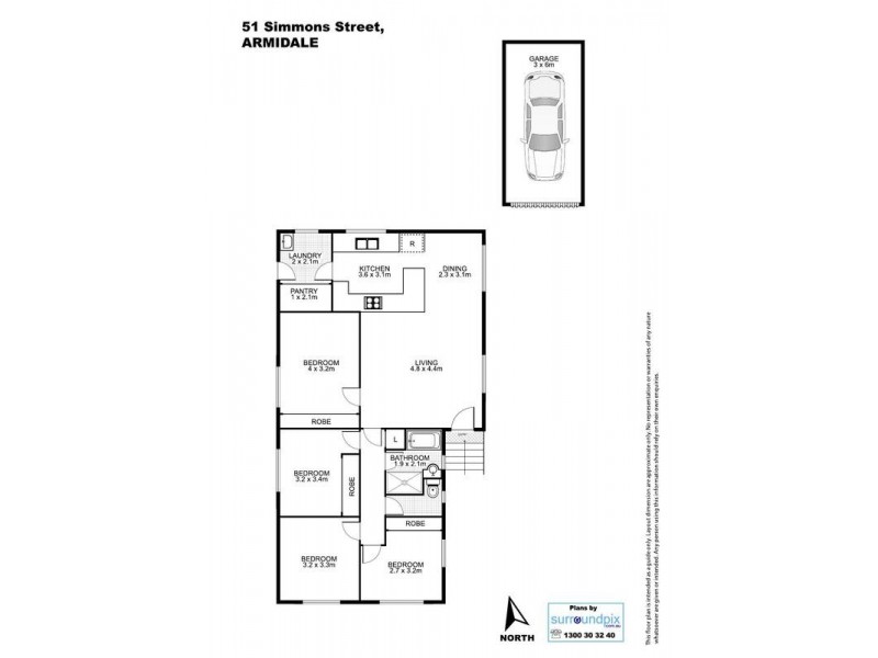 51 Simmons Street, Armidale NSW 2350 Floorplan