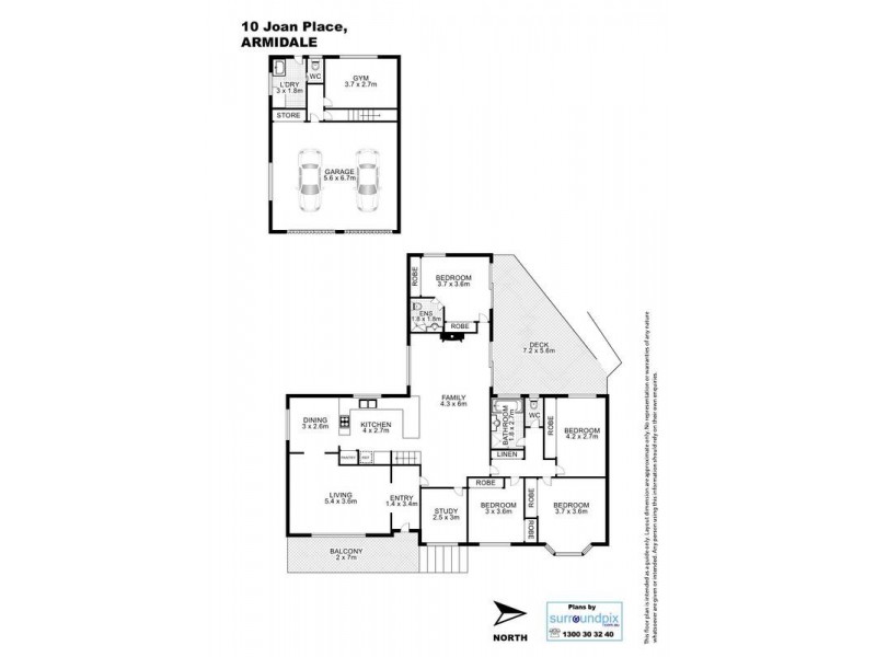 10 Joan Place, Armidale NSW 2350 Floorplan