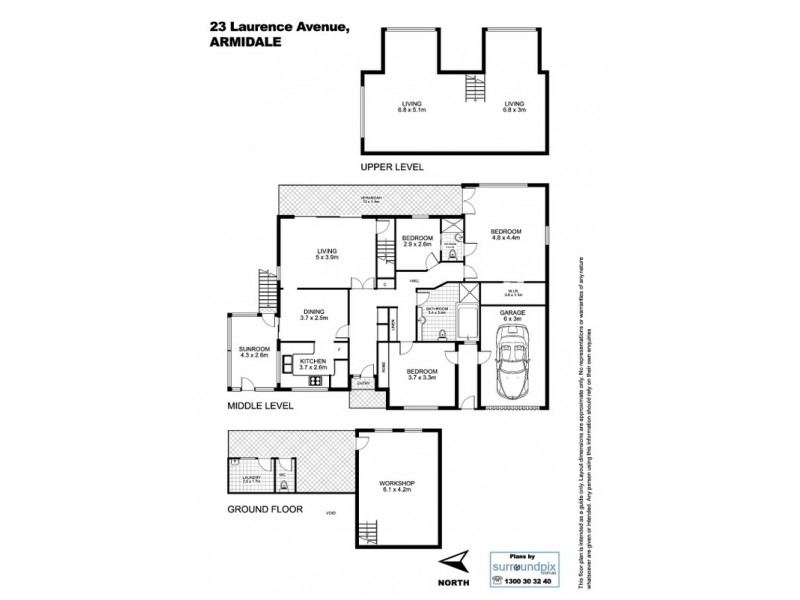 23 Laurence Avenue, Armidale NSW 2350 Floorplan