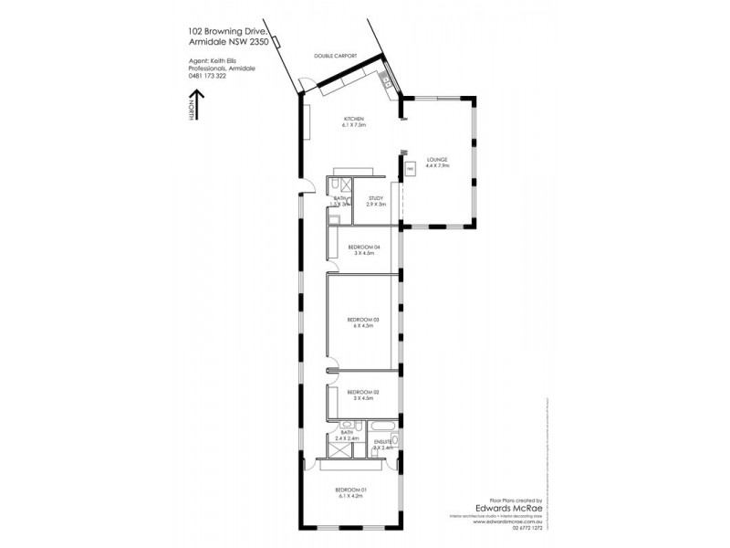 Armidale NSW 2350 Floorplan