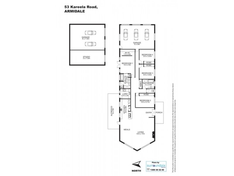 53 Kareela Road, Armidale NSW 2350 Floorplan