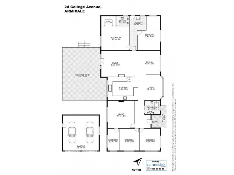 24 College Avenue, Armidale NSW 2350 Floorplan