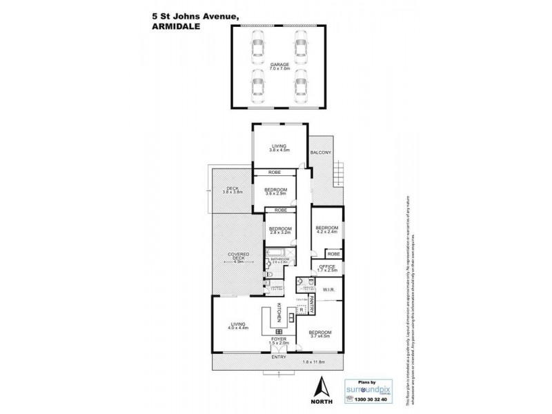 5 St Johns Avenue, Armidale NSW 2350 Floorplan