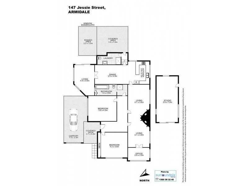 147  Jessie Street, Armidale NSW 2350 Floorplan