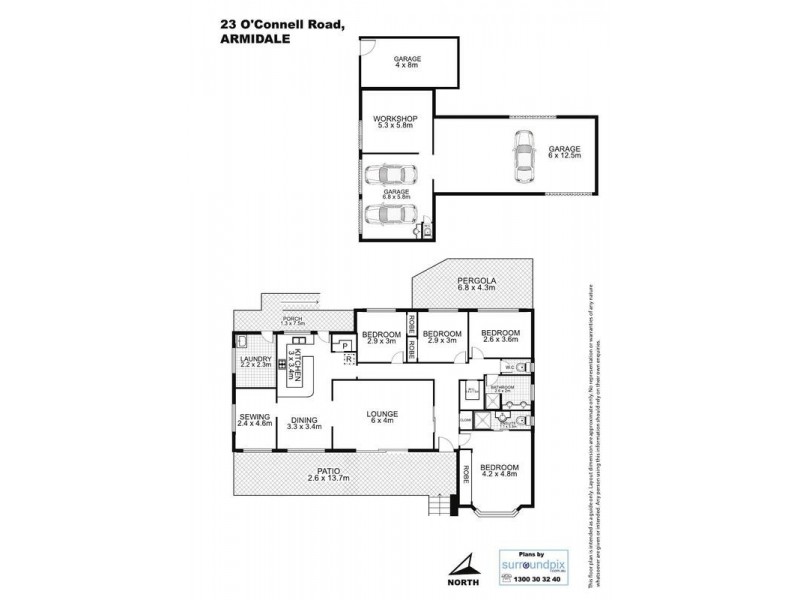 23 O’Connells Road, Armidale NSW 2350 Floorplan