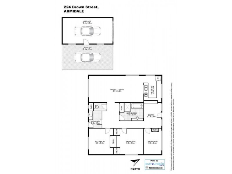 224 Brown Street, Armidale NSW 2350 Floorplan
