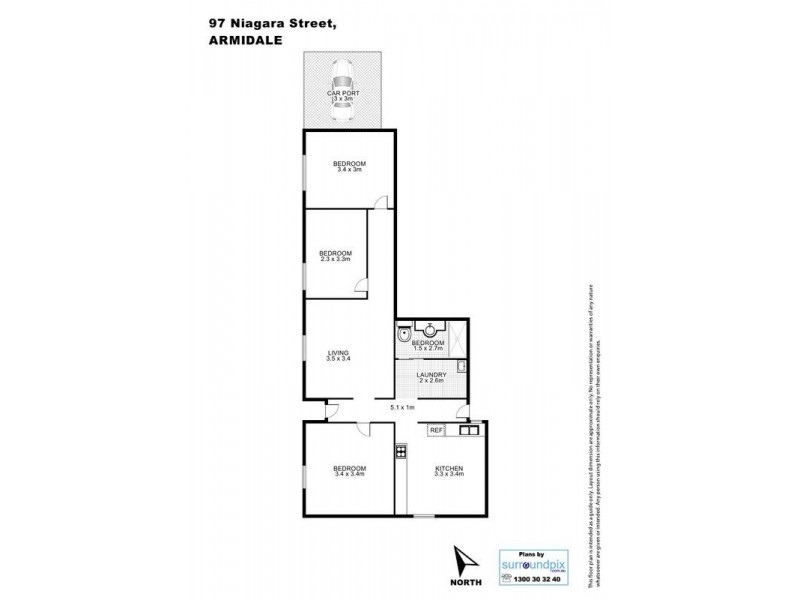 97 Niagara Street, Armidale NSW 2350 Floorplan