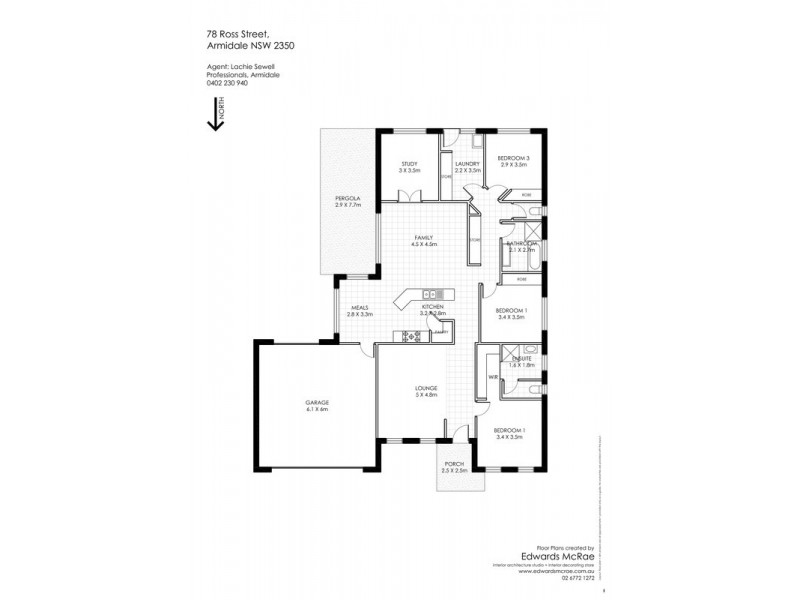 78 Ross Street, Armidale NSW 2350 Floorplan