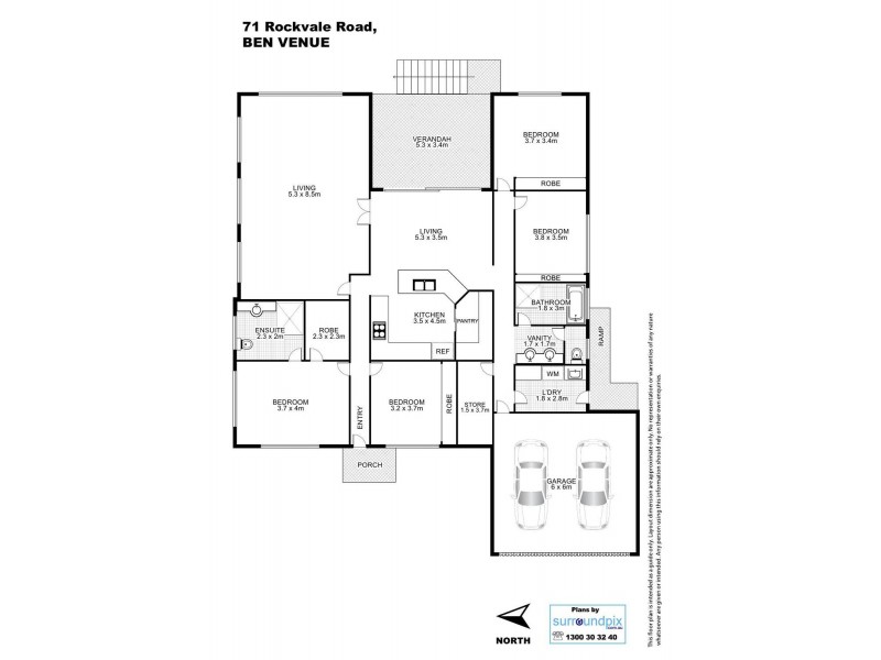 71 Rockvale Road, Armidale NSW 2350 Floorplan