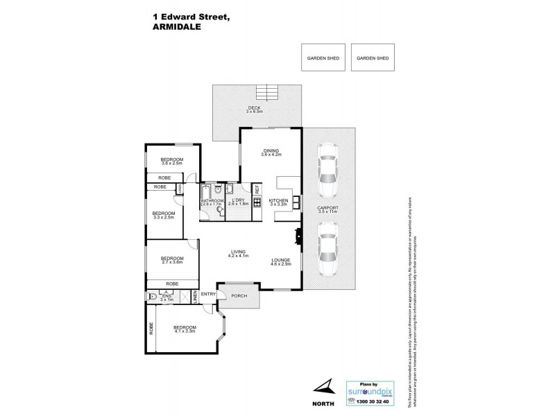 Armidale NSW 2350 Floorplan