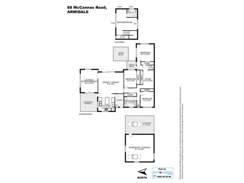88 McCannas Road, Armidale NSW 2350 Floorplan
