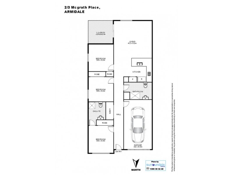 2/3 McGrath Place, Armidale NSW 2350 Floorplan