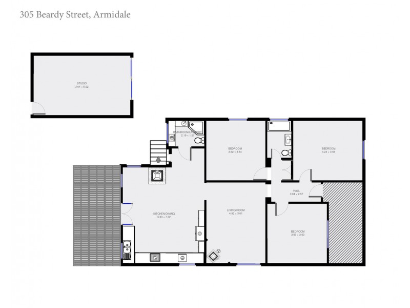 305 Beardy Street, Armidale NSW 2350 Floorplan