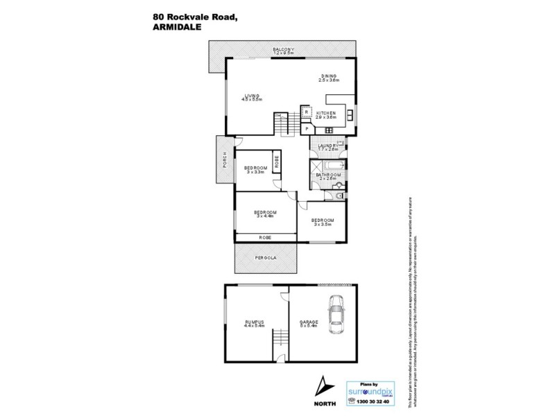 80 Rockvale Road, Armidale NSW 2350 Floorplan