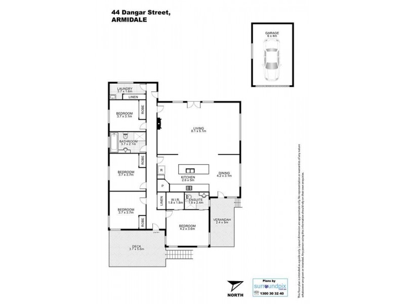 44 Dangar Street, Armidale NSW 2350 Floorplan