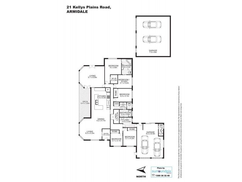 21 Kellys Plains Road, Armidale NSW 2350 Floorplan