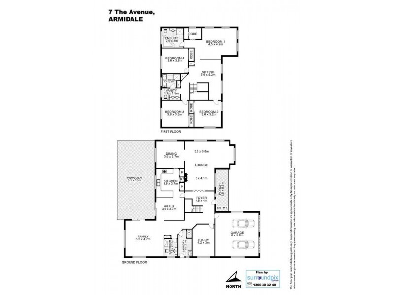 7 The Avenue, Armidale NSW 2350 Floorplan