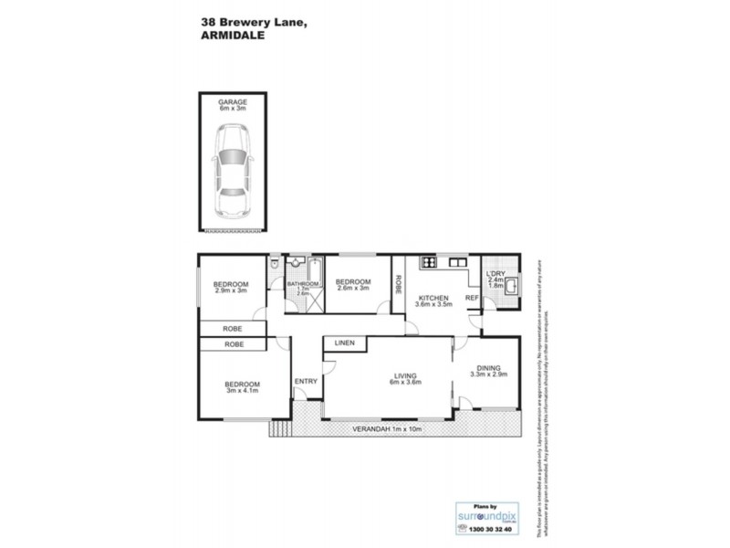38 Brewery Lane, Armidale NSW 2350 Floorplan