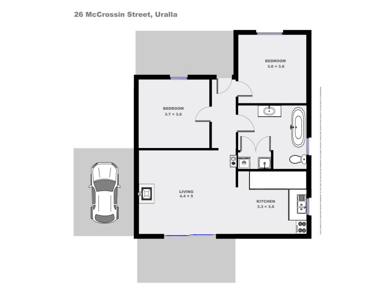 26 McCrossins Street, Uralla NSW 2358 Floorplan