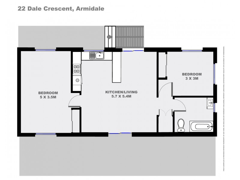 22 Dale Crescent, Armidale NSW 2350 Floorplan