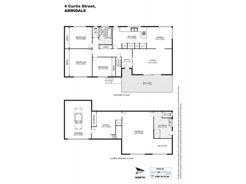 Armidale NSW 2350 Floorplan