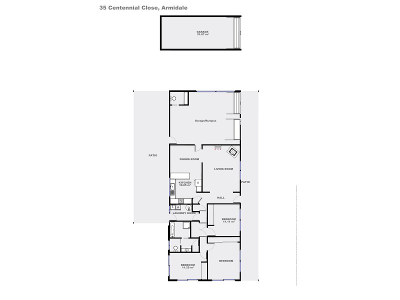 35 Centennial Close, Armidale NSW 2350 Floorplan