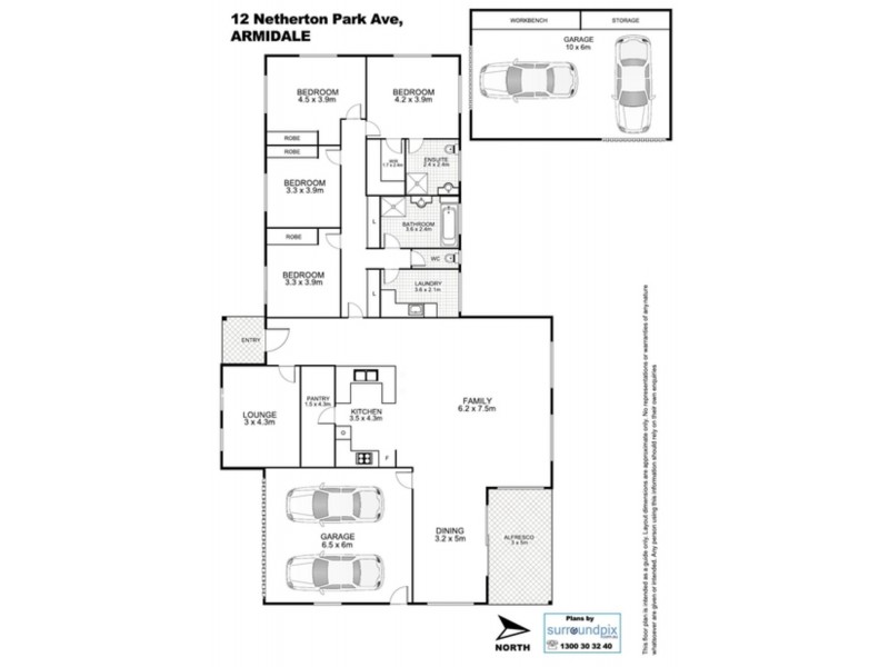 Armidale NSW 2350 Floorplan