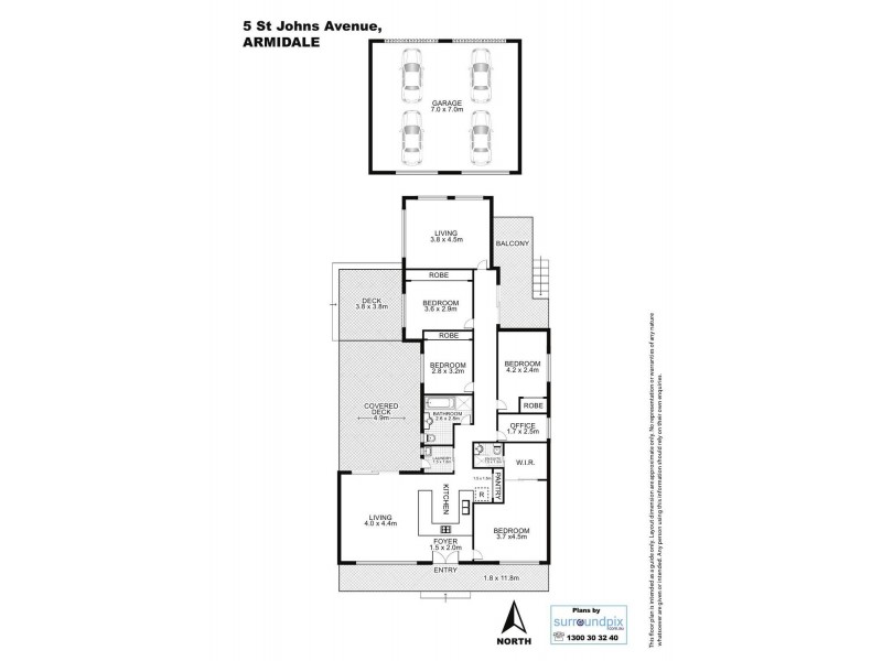5 St Johns Avenue, Armidale NSW 2350 Floorplan