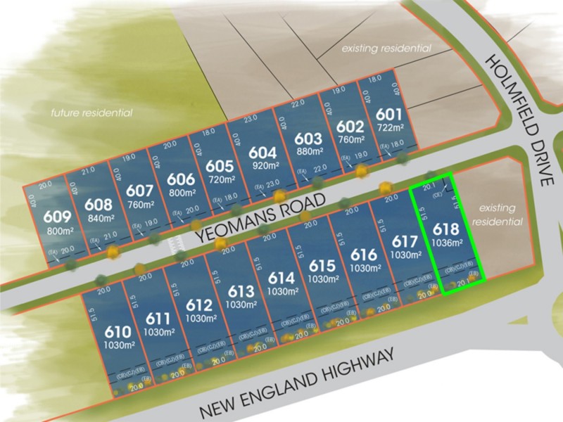 Lot 618 The Foothills Estate, Armidale NSW 2350