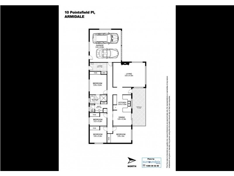 10 Pointsfield Place, Armidale NSW 2350 Floorplan