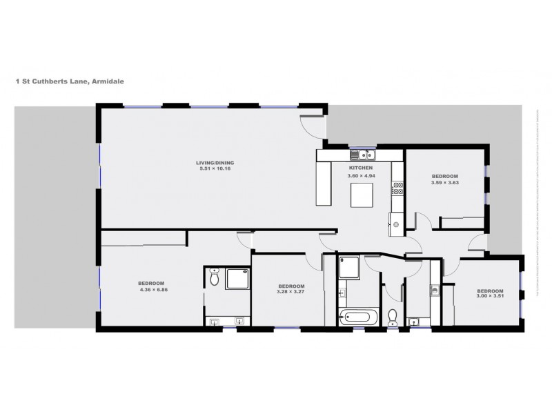 1 St Cuthberts Avenue, Armidale NSW 2350 Floorplan