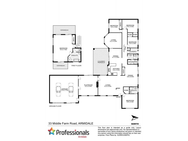 33 Middle farm Road, Armidale NSW 2350 Floorplan