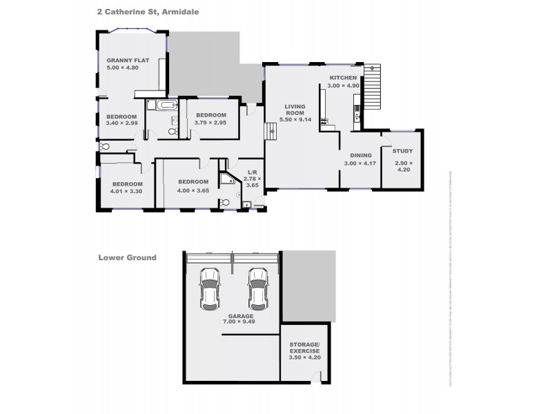 2 Catherine Street, Armidale NSW 2350 Floorplan