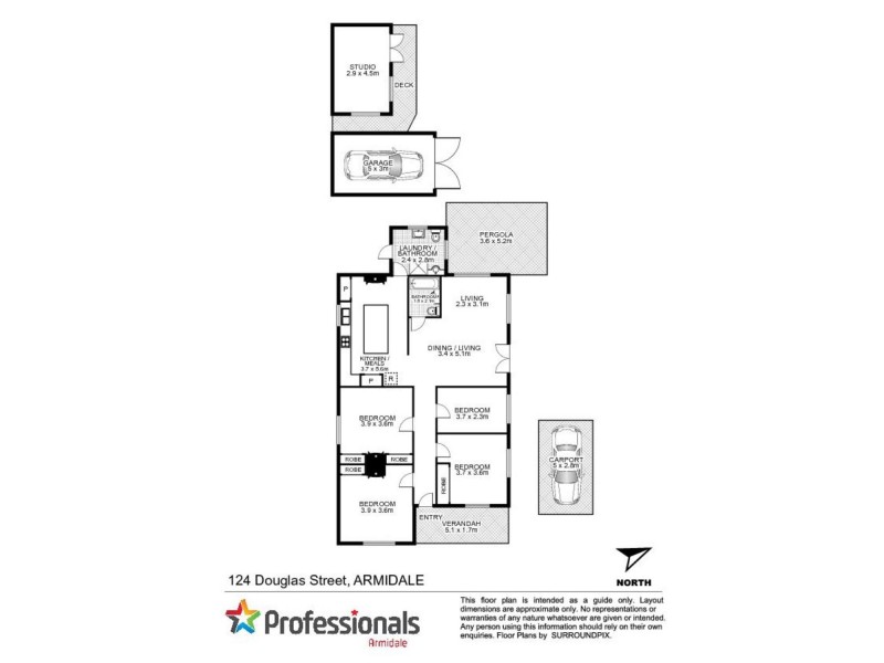 124 Douglas Street, Armidale NSW 2350 Floorplan