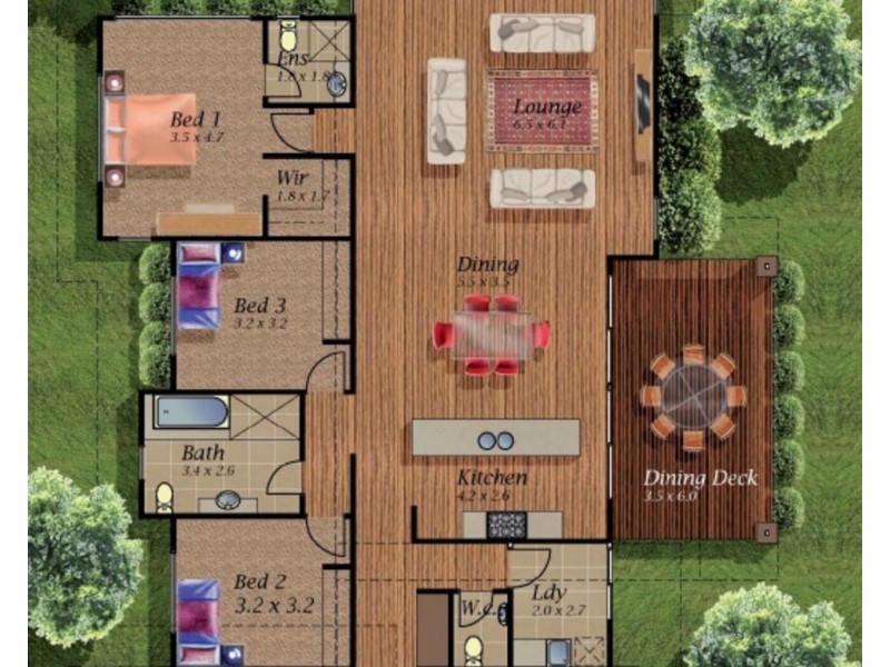 13 Sunshine Court, Bowen QLD 4805 Floorplan