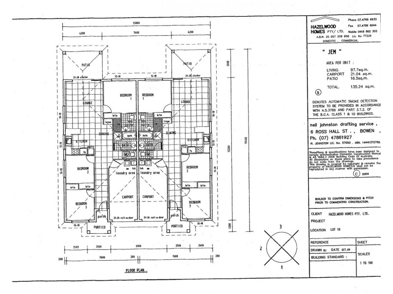 2/23 Tea Tree Close, Bowen QLD 4805 Floorplan