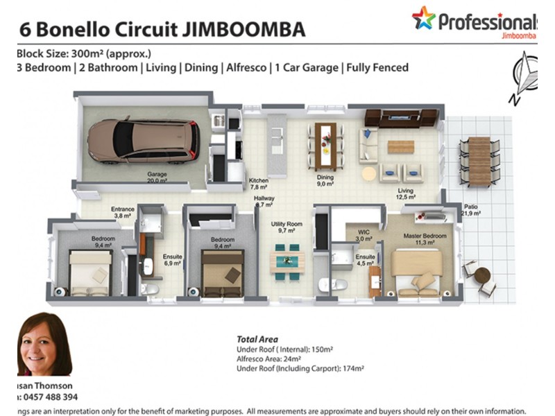 16 Bonello Circuit, Jimboomba QLD 4280 Floorplan